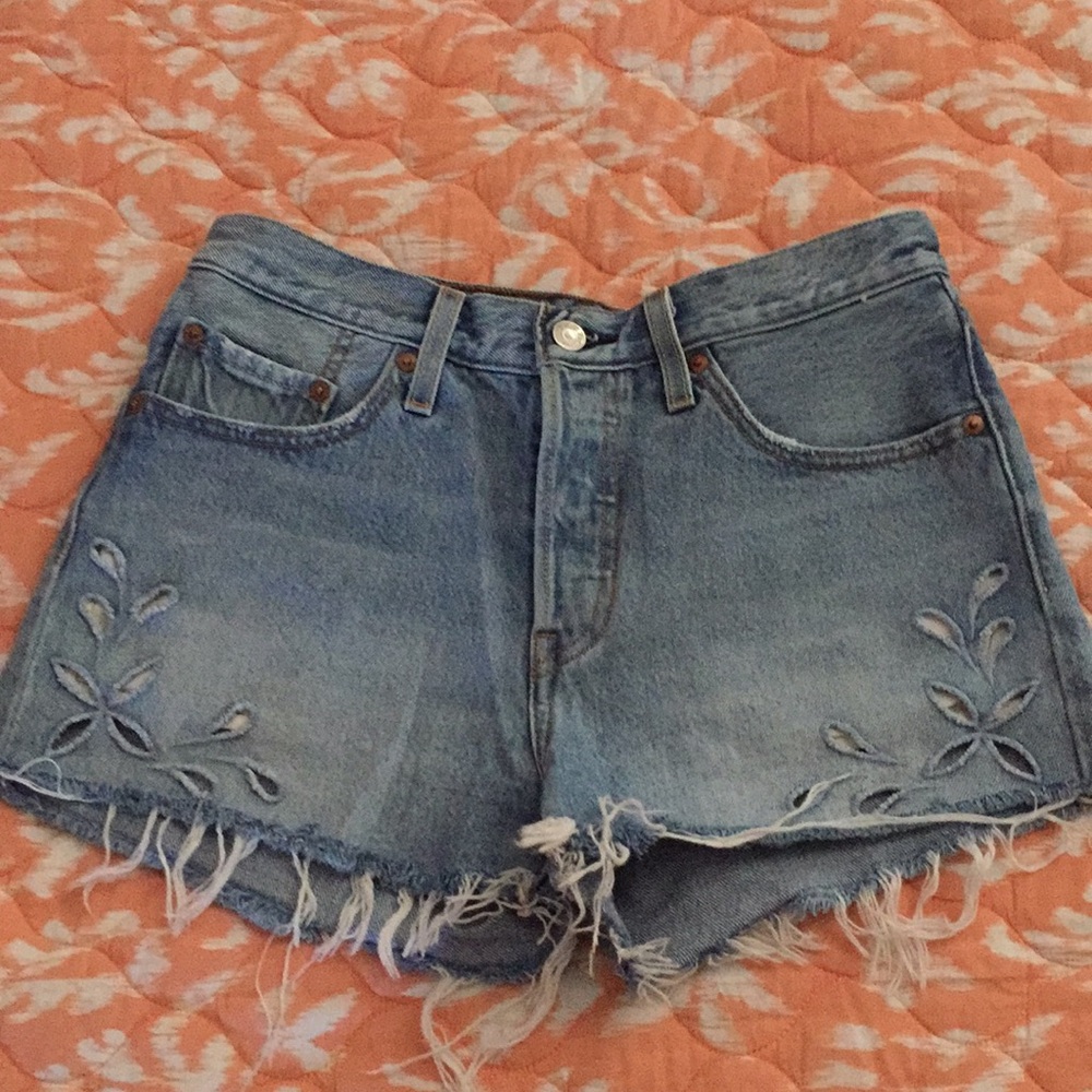 501 Levi Jean Shorts